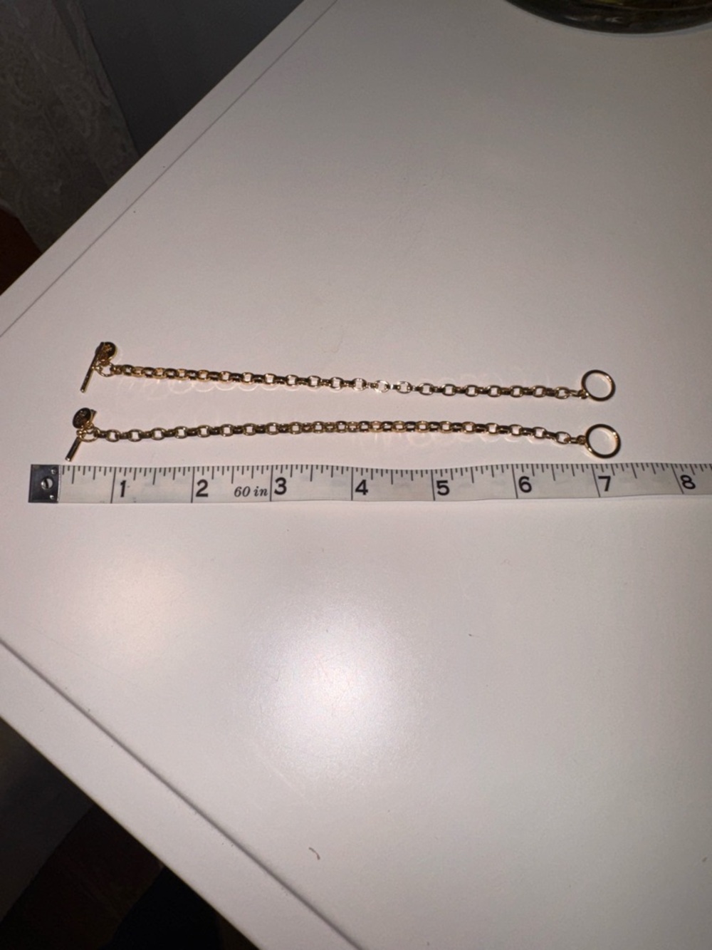 Marlyn Schiff Gold Chain Link Bracelet Duo - Picture 4 of 5